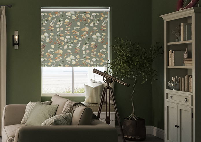 Eucalyptus, Moss Green - Roller Blind - Image 3